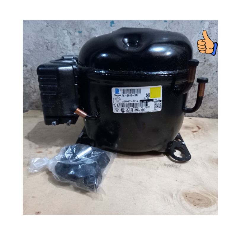 Jual Tecumseh Compressor R-134a (1~) AE 4440Y 1/3 HP (Hermetic ...