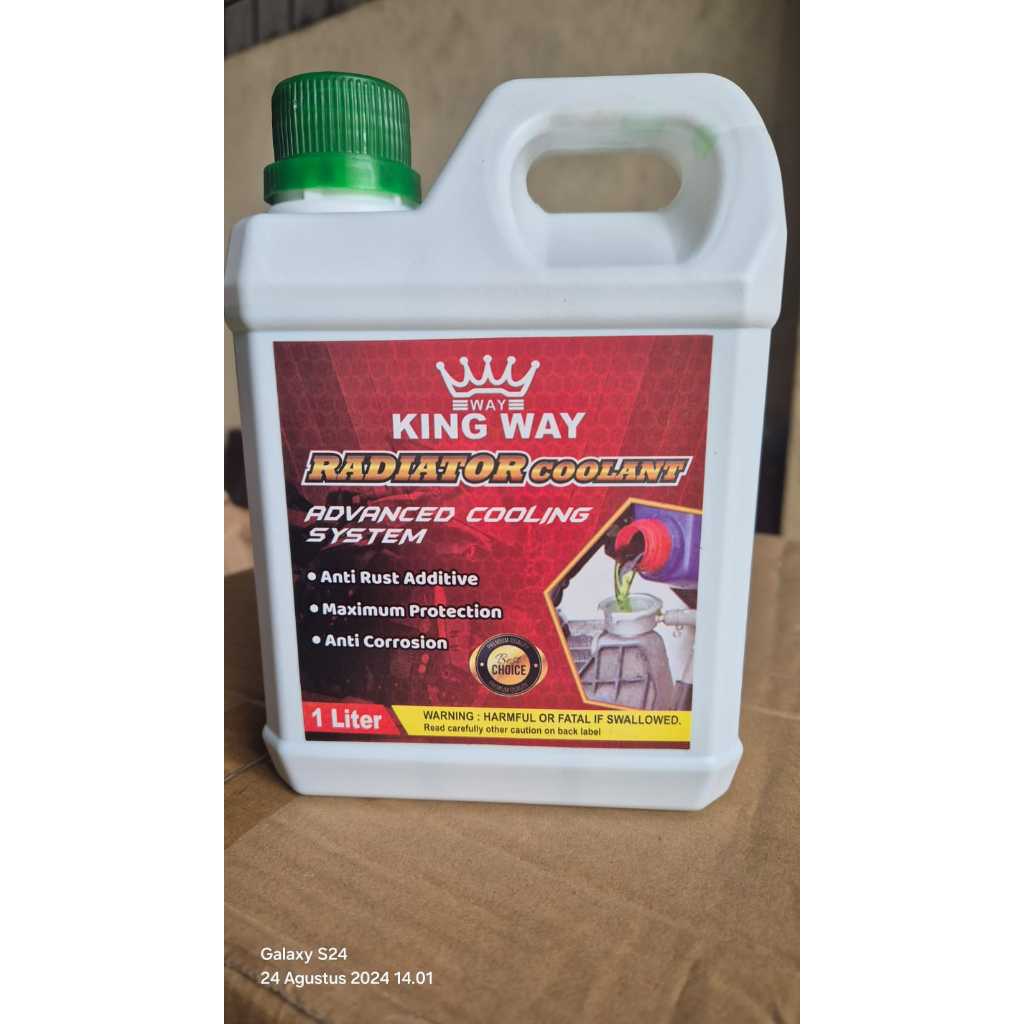 Jual air radiator cairan pendingin mesin radiator coolant per botol isi ...