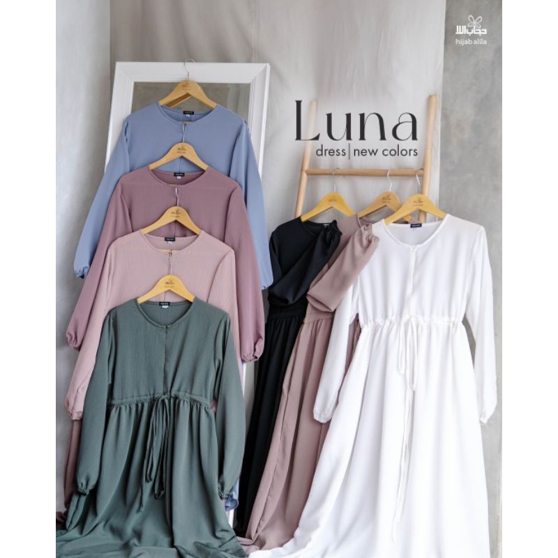 Jual Gamis Luna By Hijab Alila Shopee Indonesia