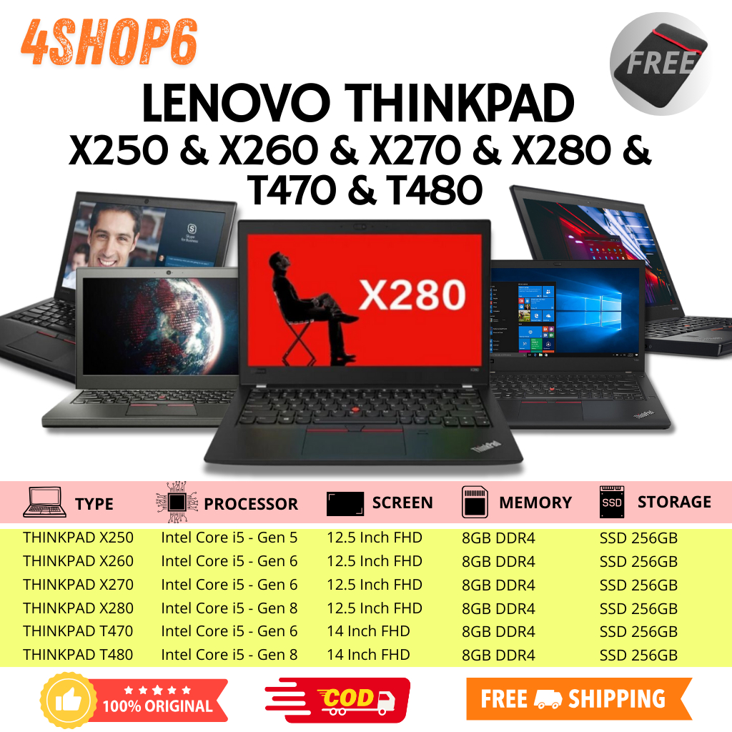 Jual Lenovo Laptop Thinkpad X250 i5 Gen5 X260 i5 Gen6 X270 Jual Lenovo Laptop Thinkpad X250 i5 Gen5 X260 i5 Gen6 X270