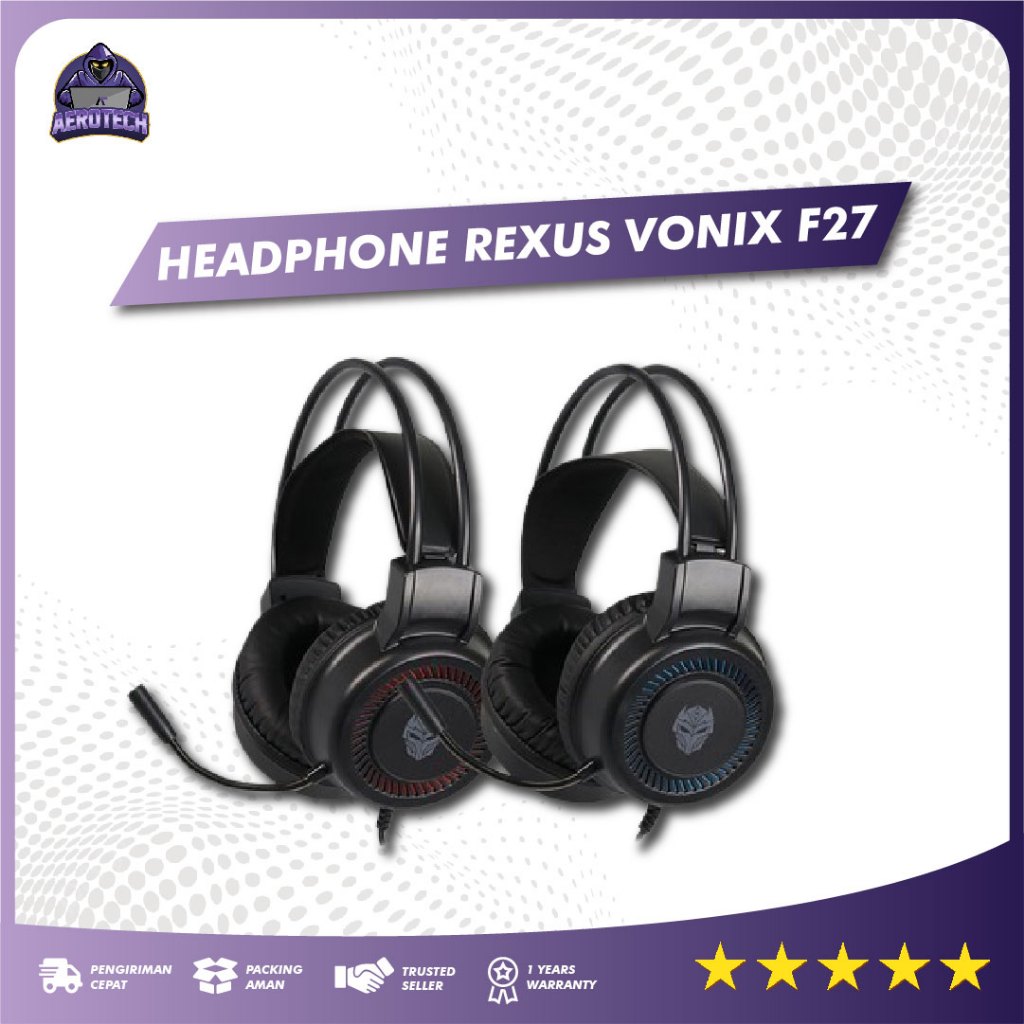 Jual Rexus Vonix F27 - Multi-platform Gaming Headset Termurah | Shopee ...