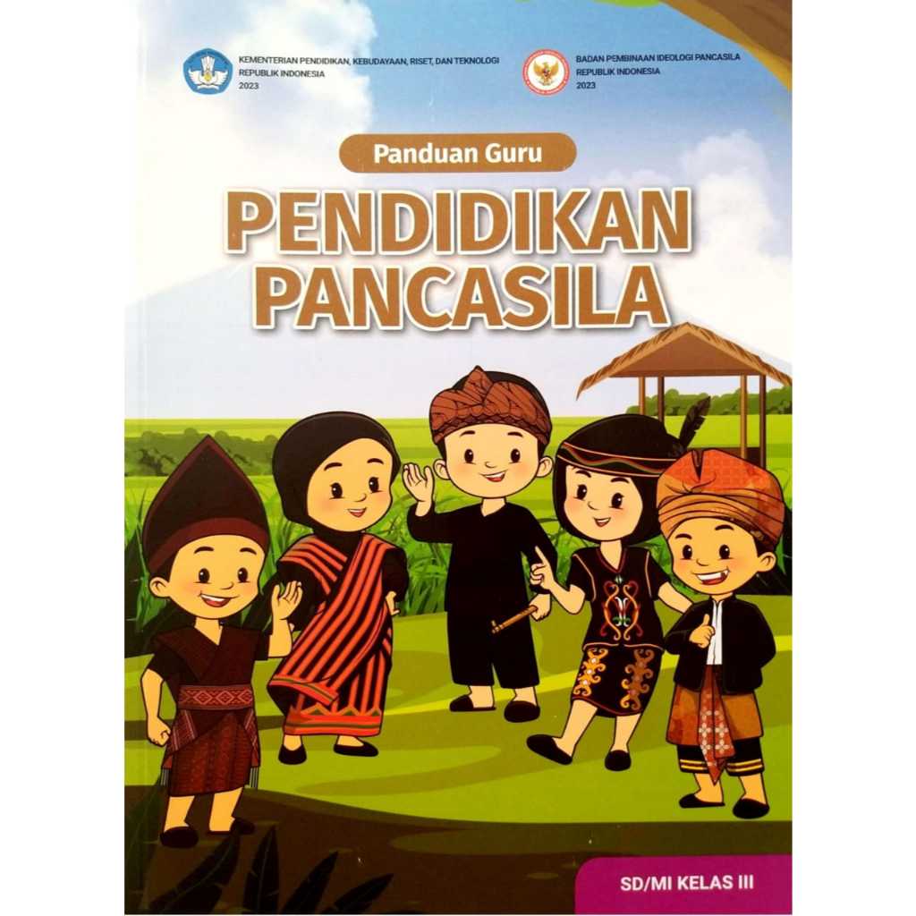 Jual Buku Panduan Guru Pendidikan Pancasila SD Kelas III 3 BG Kurikulum ...