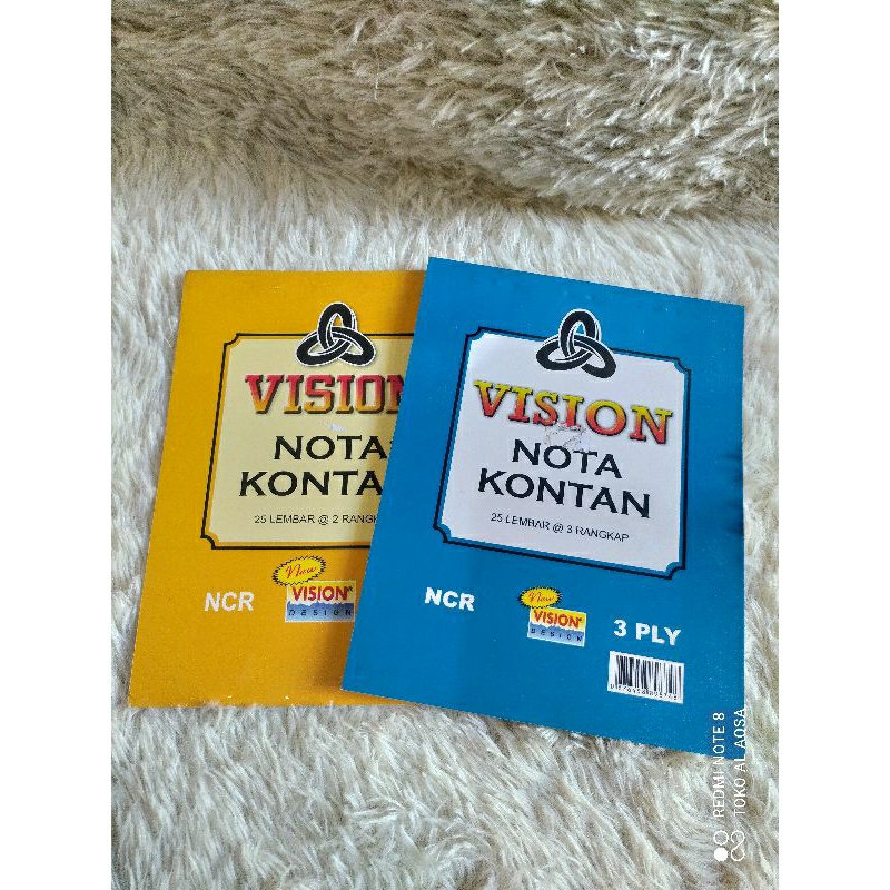 Jual Vision Nota Kontan 2play & 3play Kecil & Besar | Shopee Indonesia