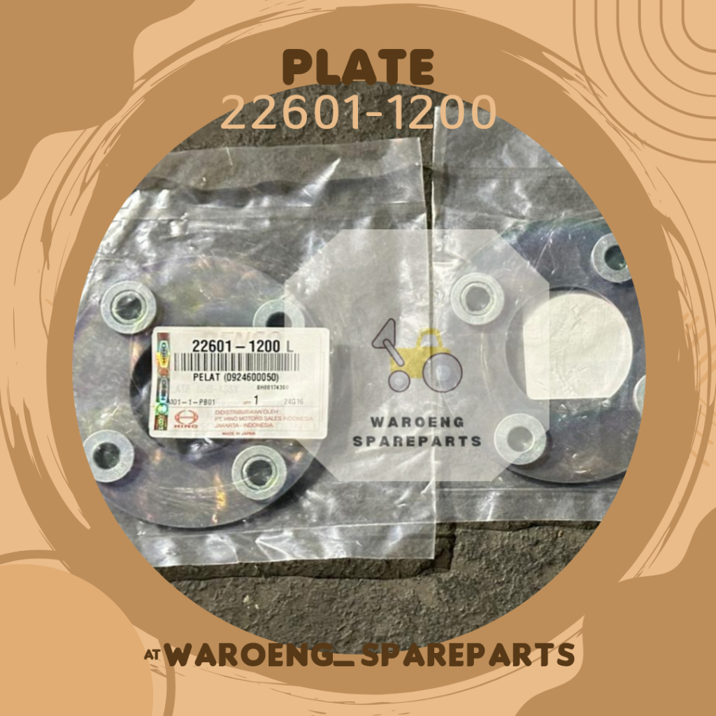 Jual Plate Plat Timer Coupling Injection Pump Bospom 22601-1200L Hino ...