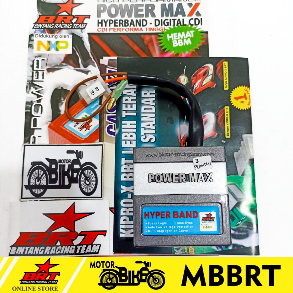 Jual CDI BRT RACING POWERMAX HYPERBAND YAMAHA RX KING 135 DC | Shopee ...