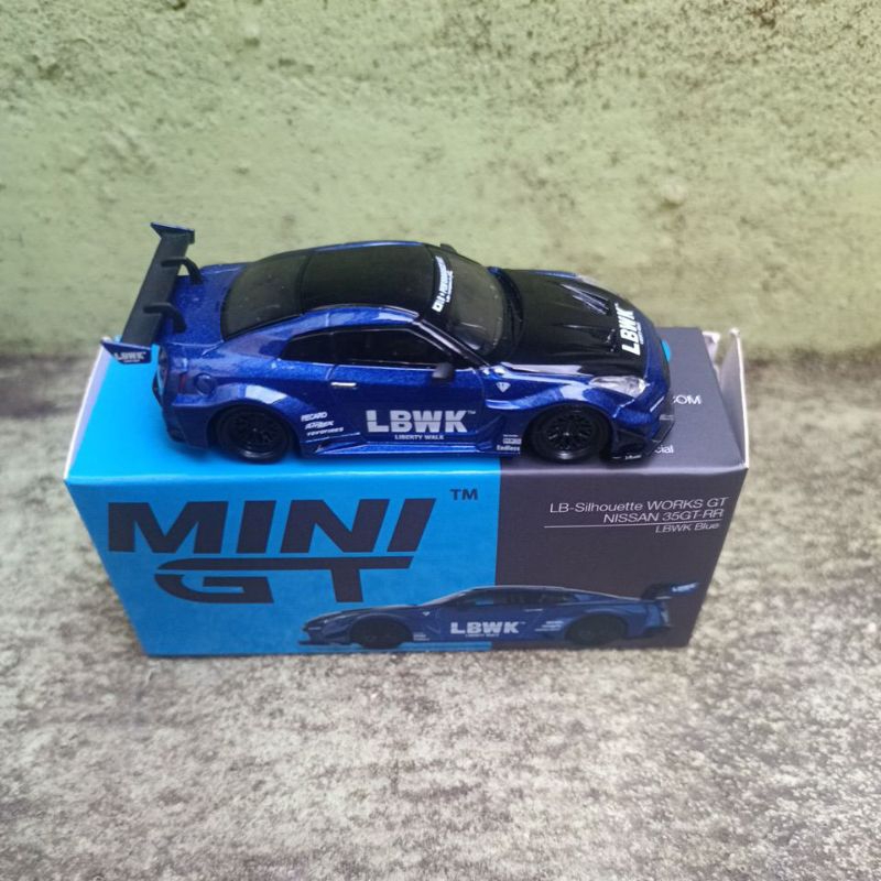 Jual Nissan R35 LBWK Blue | Shopee Indonesia
