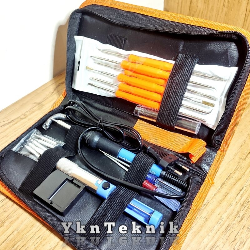 Jual Toolkit Electronik Set Lengkap Toolkit Electrical Set / Solder ...