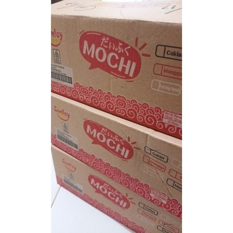 Jual Mochi Viral Conley,1 Dus Rasa Mix isi 60 pcs | Shopee Indonesia