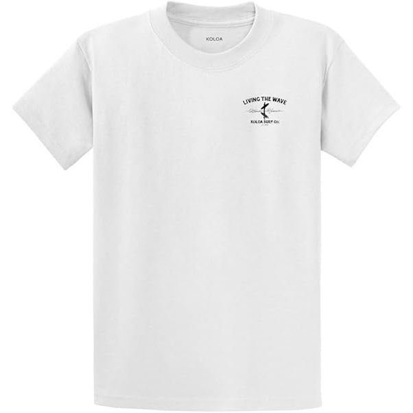 Koloa Surf Classic Wave Logo Ringer T-Shirts in Sizes S-4XL