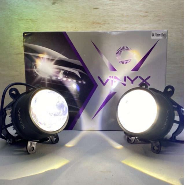 Jual ORIGINAL VINYX FOGLAMP BILED VINYQ Q4 1 WARNA 3 INCI + CUSTEM ...