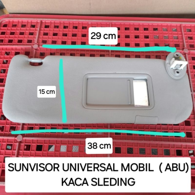 Jual SUNVISOR INNOVA REBORN + KACA SLEDING ( ABU ) | Shopee Indonesia