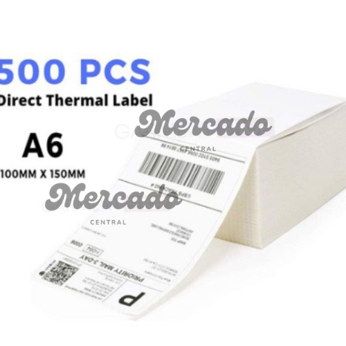 Jual Kertas Label Print Printer Media Cetak Resi Stiker Barcode Code ...