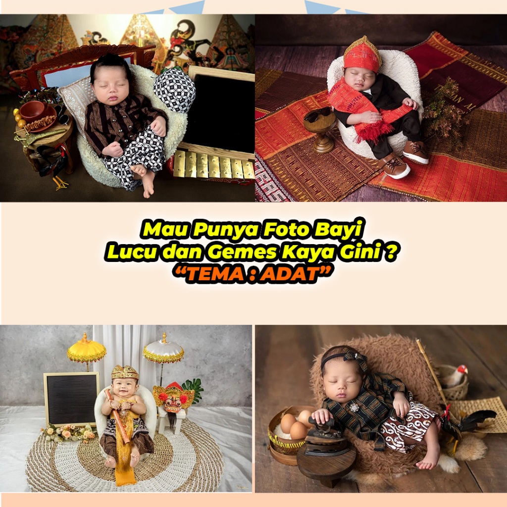 Jual Edit Foto Bayi Newborn Tema Adat (1-24) | Shopee Indonesia
