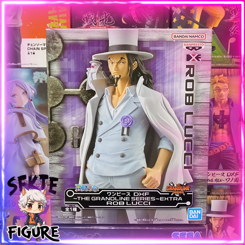 Banpresto One Piece DXF Grandline Extra – Figura Rob Lucci, Statua Da Collezione 17 Cm - 3