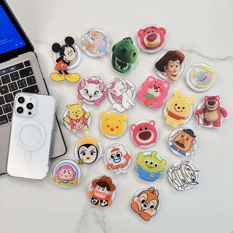 Jual Popsocket Magnetic Animasi Lotso Linabell Duffy Toy Story Ghost 