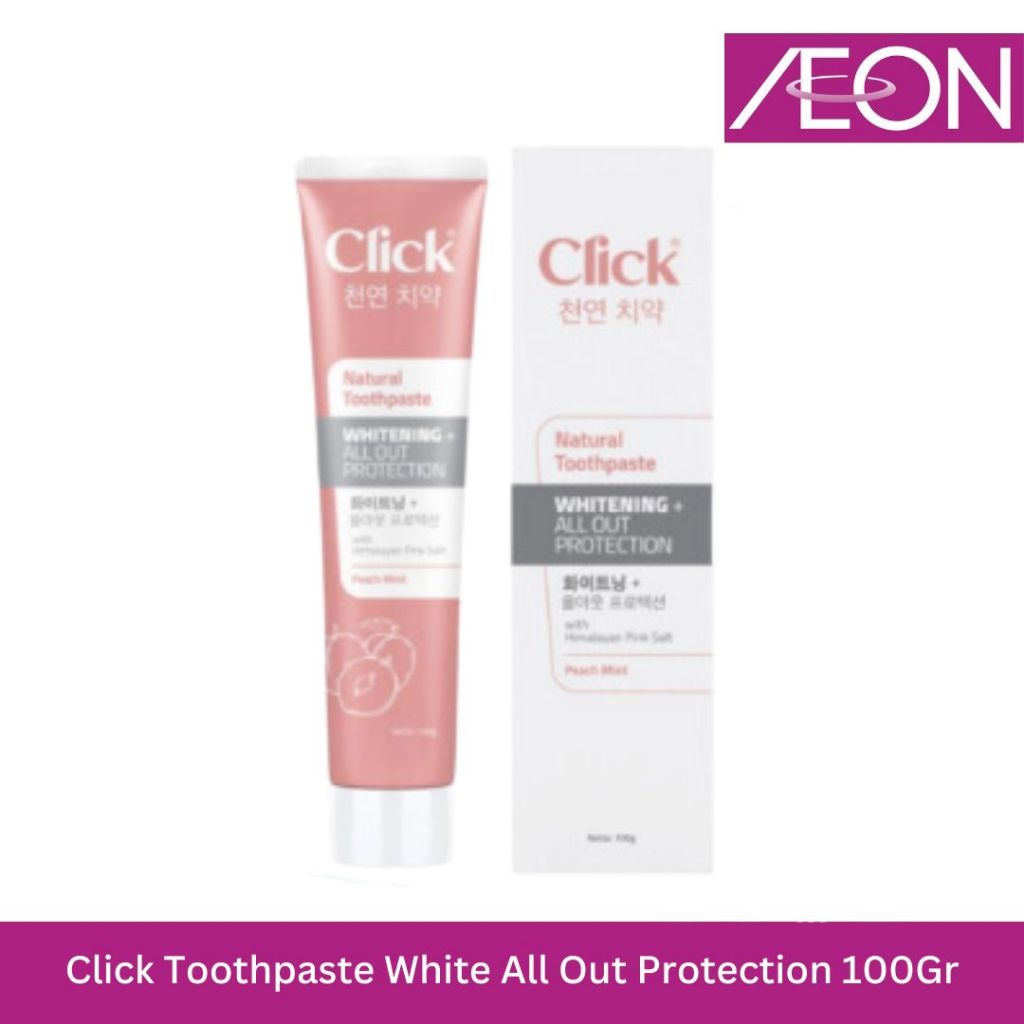 Jual Click Toothpaste White All Out Protection 100Gr | Shopee Indonesia