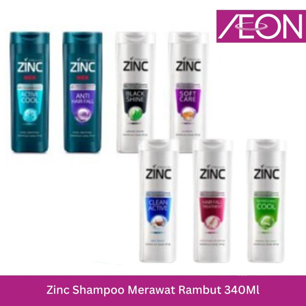 Jual Zinc Shampoo Merawat Rambut 340Ml | Shopee Indonesia