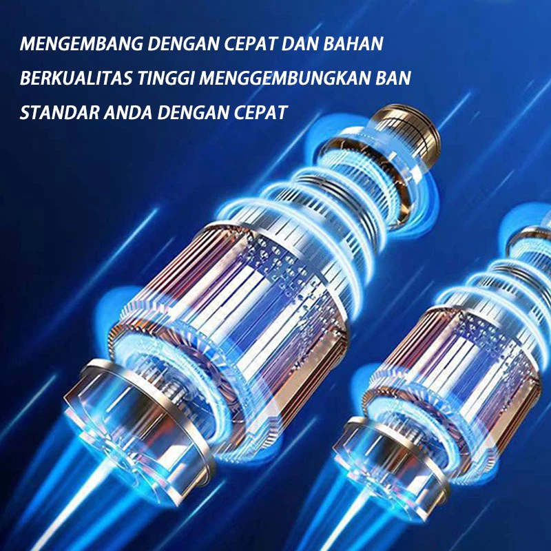 Pompa Ban Digital Portabel USB & Mobil! Praktis untuk Darurat