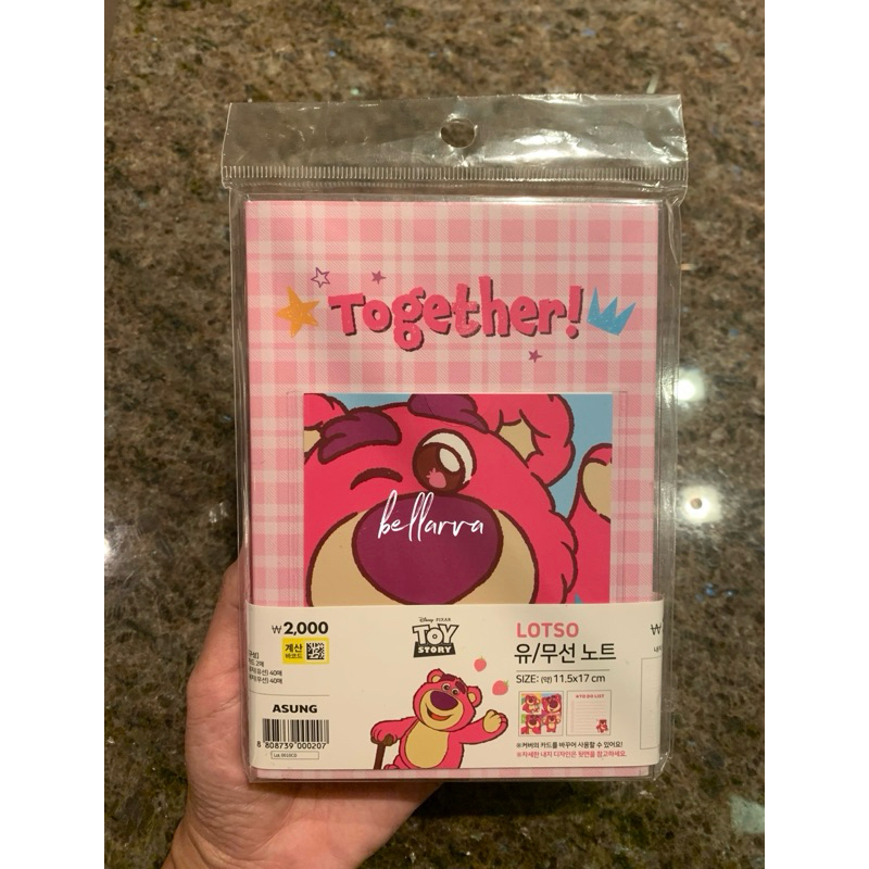 Jual Notebook Lotso Toy Story Original Disney Pixar | Shopee Indonesia