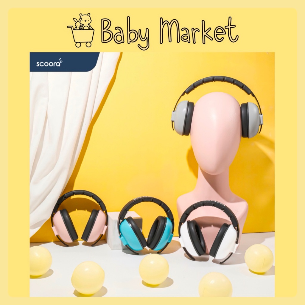 Jual SCOORA Cronos Lite Baby Earmuff | Shopee Indonesia