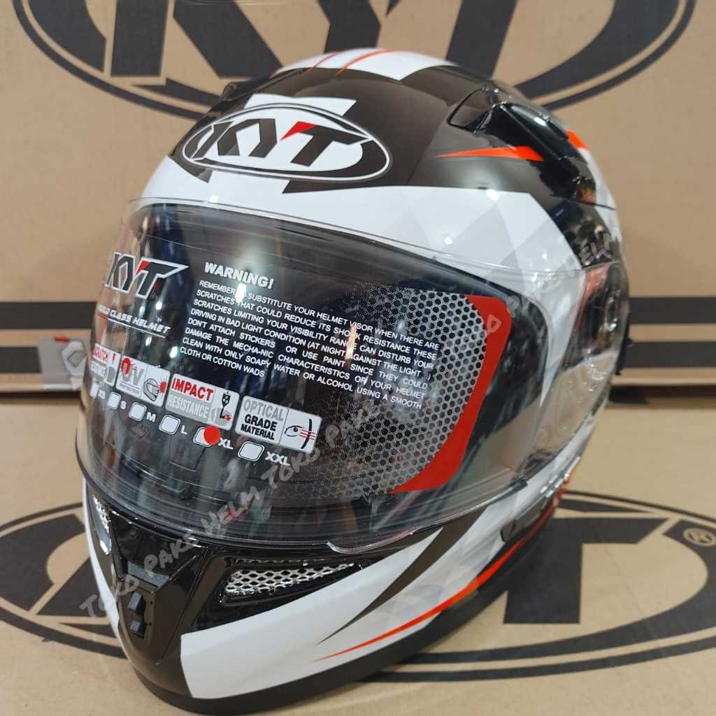 Jual HELM KYT K2 RIDER DIAMOND WHITE PUTIH HELM KYT FULL FACE KYT ...