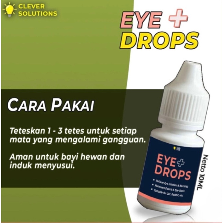 Jual Obat Tetes Mata Kucing EYE PLUS DROPS Obat Sakit Mata Kucing ...