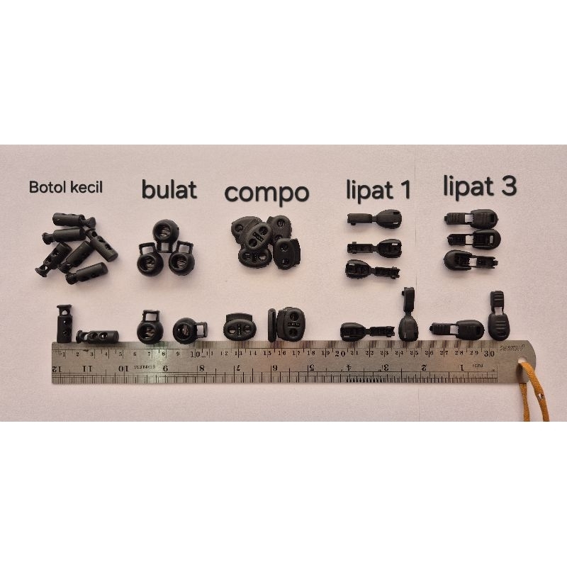 Jual Stopper tali / ujung tali (500 pcs) | Shopee Indonesia