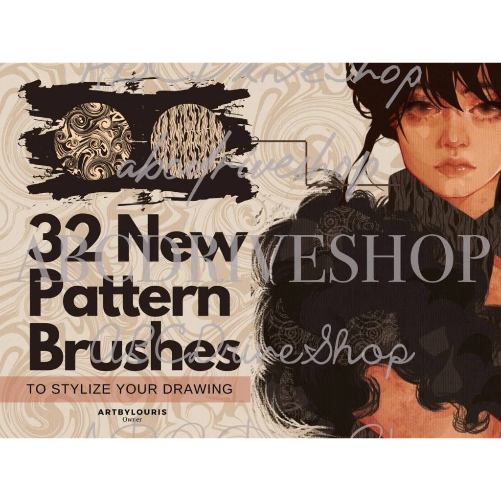 Jual Procreate Brush - 32 Vintage Style Pattern Brushes | Shopee Indonesia