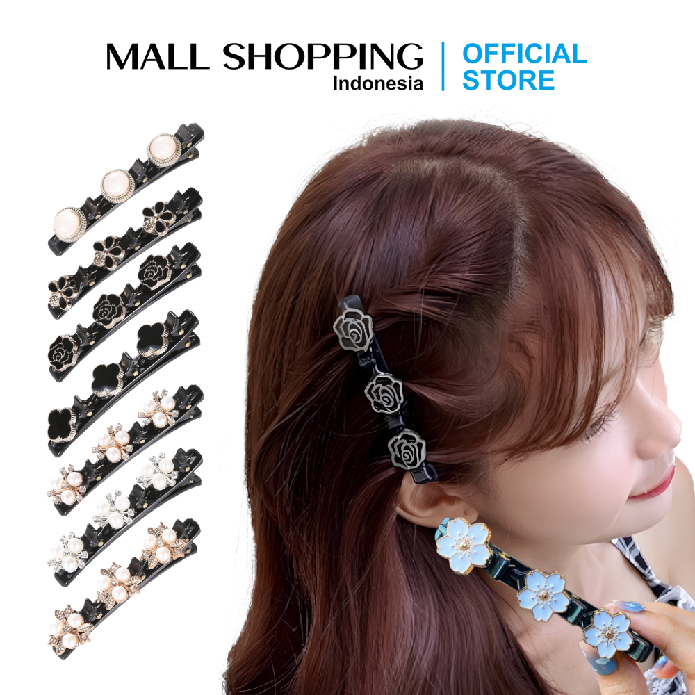 Jual Jepit Rambut Wanita Motif Bunga Jepitan Rambut Fashion Wanita Unik ...