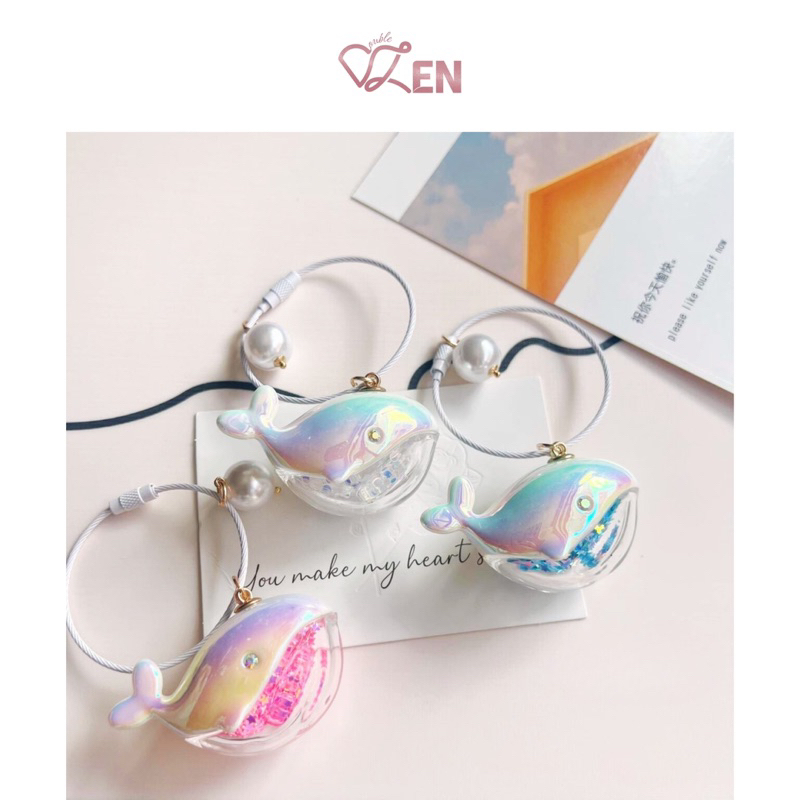 Jual •double.zen• [Ready Stock] NEW COLOR Official Dolphin Keychain ...