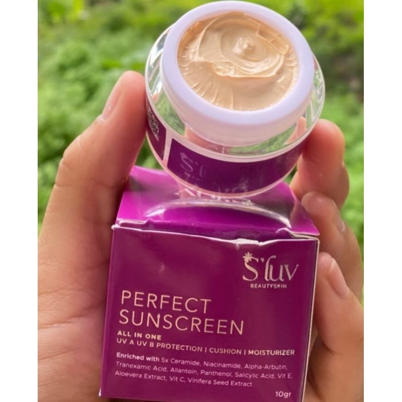 Jual perfect sunscreen sluv beauty skin (free gift) | Shopee Indonesia