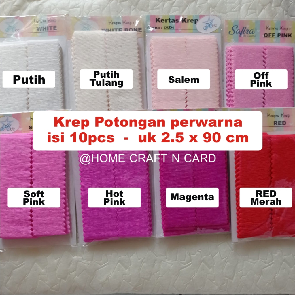 Jual Kertas Krep Terlengkap & Harga Terbaru Agustus 2026 | Shopee Indonesia