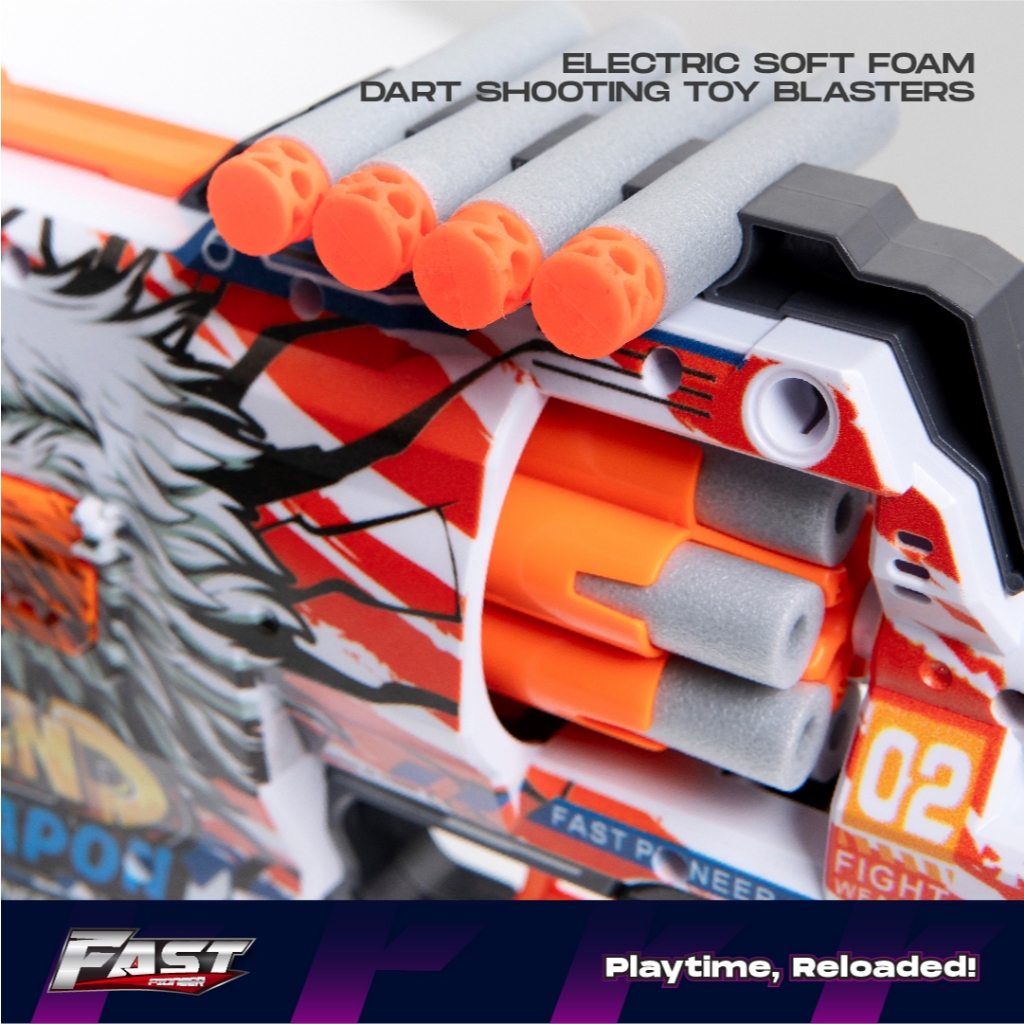 Jual Fast Pioneer - Electric Revolver Blaster Legend Weapon Series ...