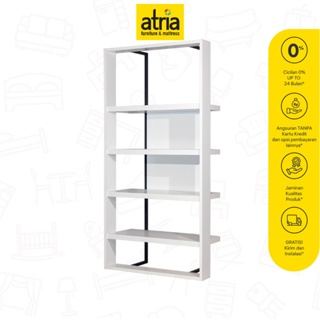 Jual Atria Rak Serbaguna Lamberto Wood 100x42x200Cm | Shopee Indonesia