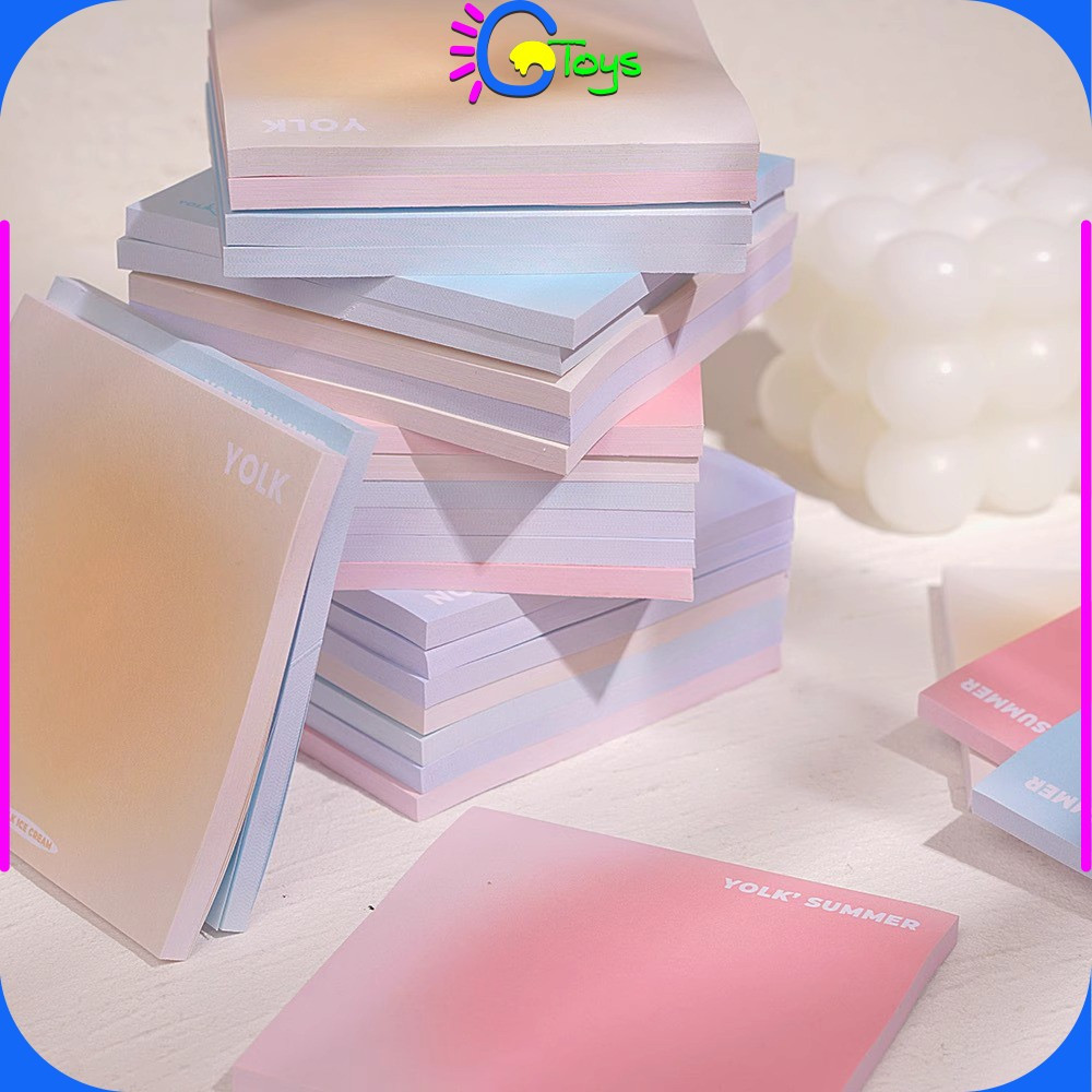 Jual CR-A102 Sticky Notes Gradasi Polos Isi 50 Lembar Alat Tulis Kantor ...
