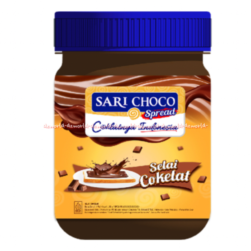 Jual Sari Choco Spread 150gr Coklatnya Indonesia Selai Cokelat Hazelnut ...
