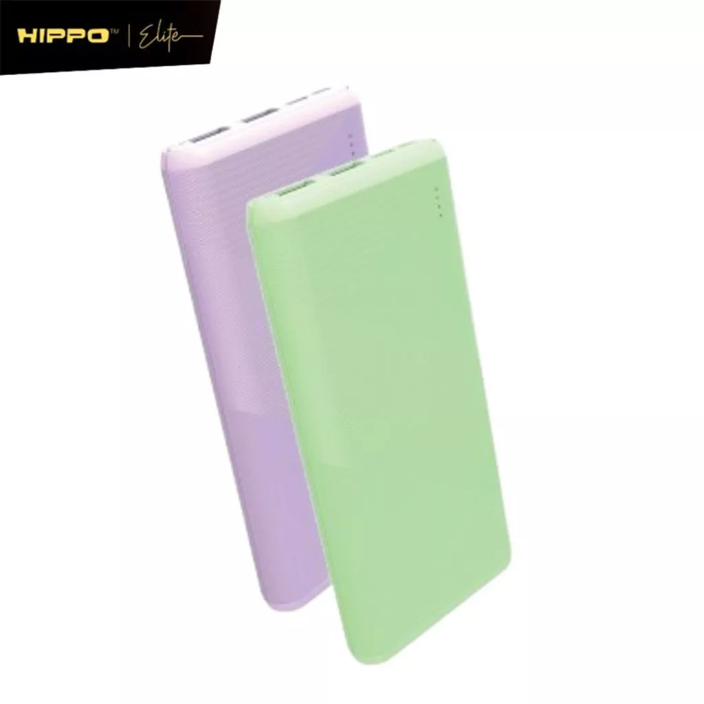 Hippo PowerBank Eve Lite+ 10000mAh Smart Detect Charging Power Bank SDC 2 USB Ports Type C iPhone Micro Output
