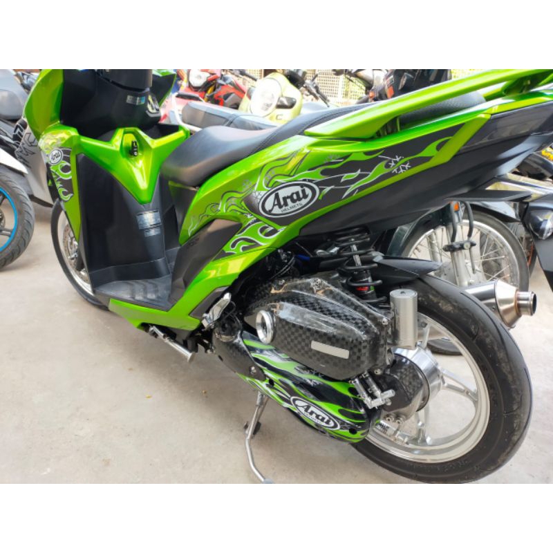 Jual STICKER CVT ALL VARIANT MOTOR LIVERY ARAI FIRE RX7 | Shopee Indonesia