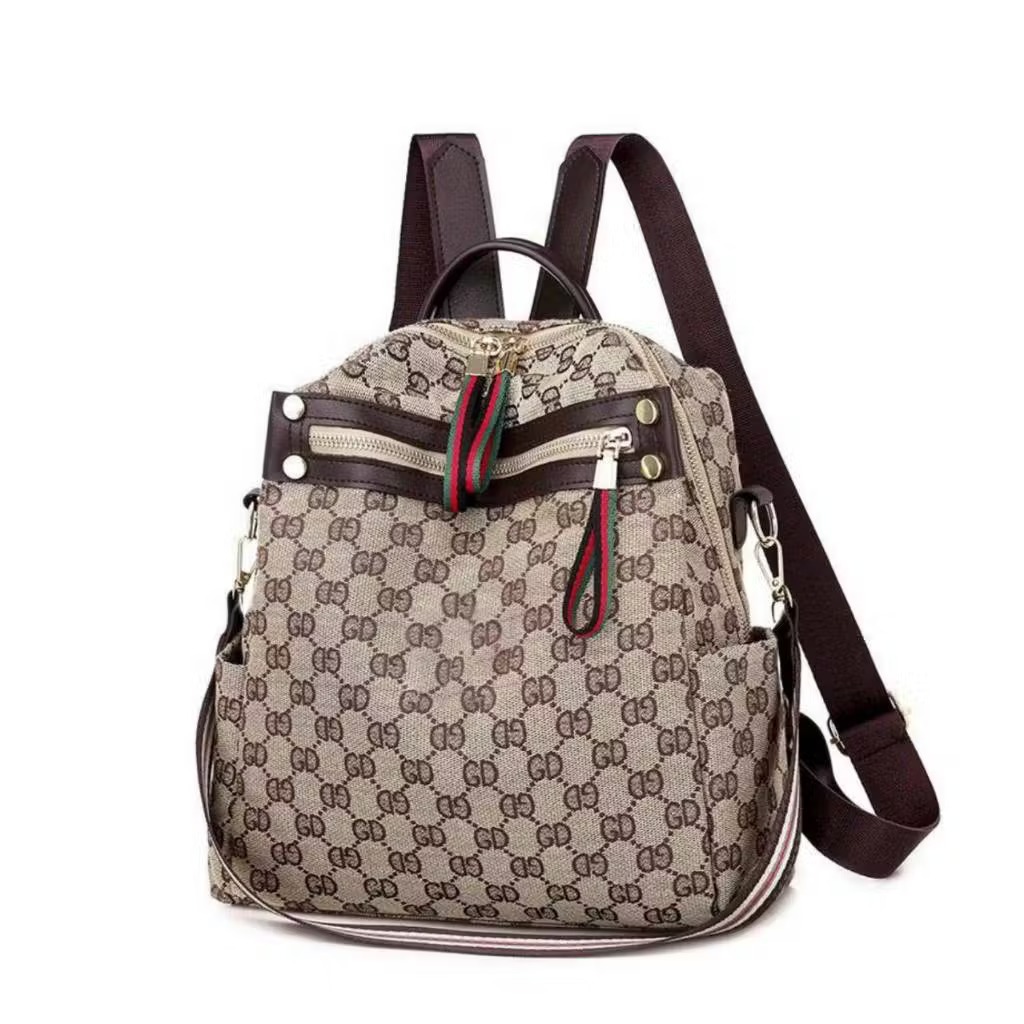 Jual Tas Ransel Wanita (( COD )) Ransel Motif Kekinian Multifungsi ...