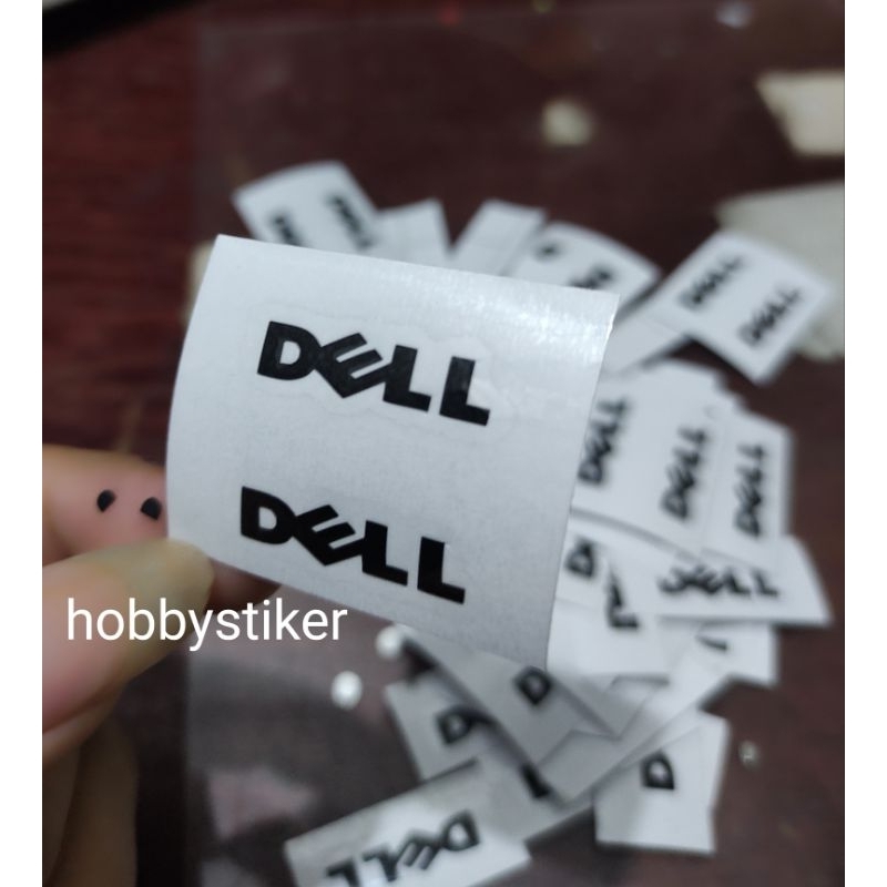 Jual Stiker custom dell ukuran kecil untuk bezel pc laptop | Shopee ...