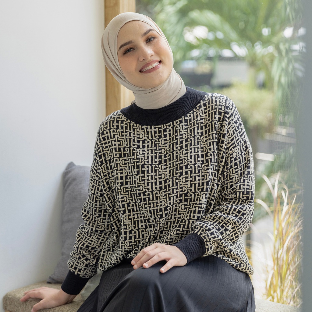 Jual Nyonya Nursing Wear Eden Baju Ibu Hamil Dan Menyusui WARMTH NNW X Dwihanda Collection Shopee Indonesia