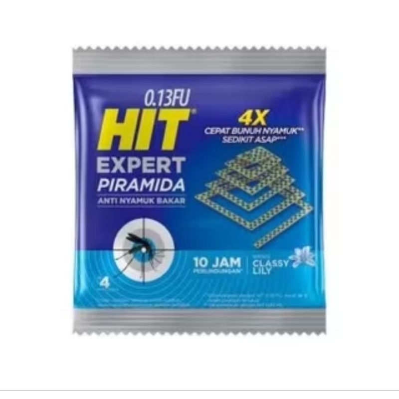 Jual HIT Expert Piramida Jumbo 10 Jam 4's ( 1 Renteng isi 6 pcs ...