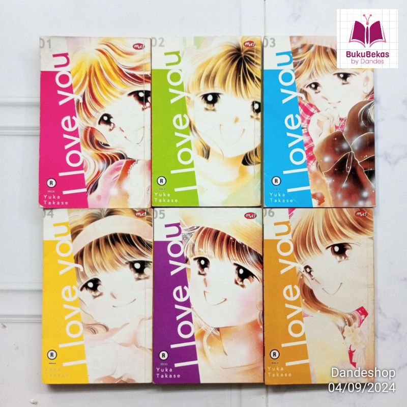 Jual I Love You - Manga by Yuka Takase 1-6 Tamat - Komik Set Bekas ...