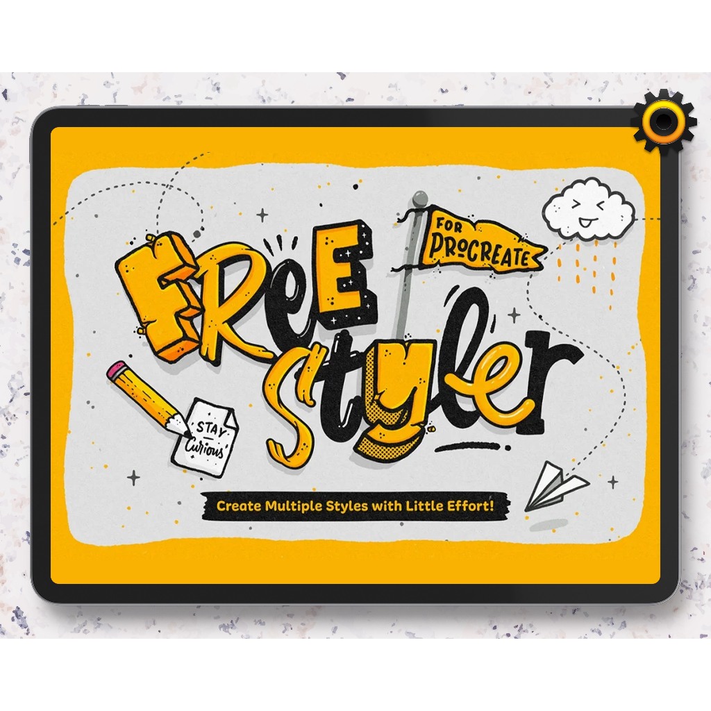 Jual Procreate Brush - Freestyler Brushes for Procreate | Shopee Indonesia