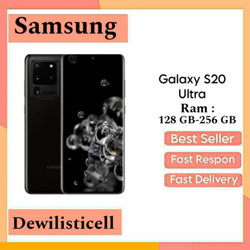 Samsung Galaxy S20 ULTRA 5G ORIGINAL SECOND LIKE NEW