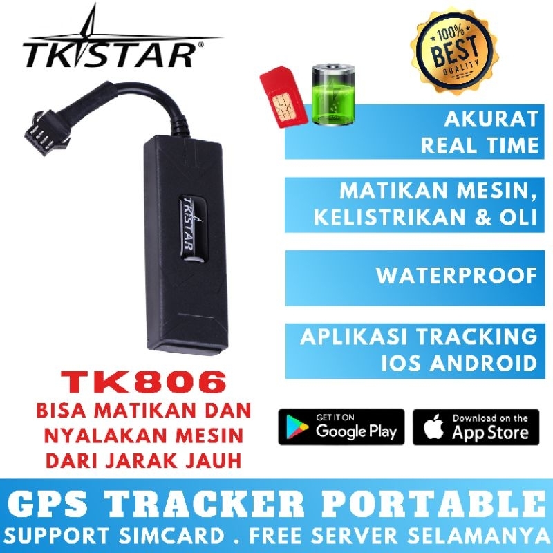 Jual GPS TRACKER MOBIL MOTOR TRUK TKSTAR MATIKAN MESIN CUT OLI ENGINE ...