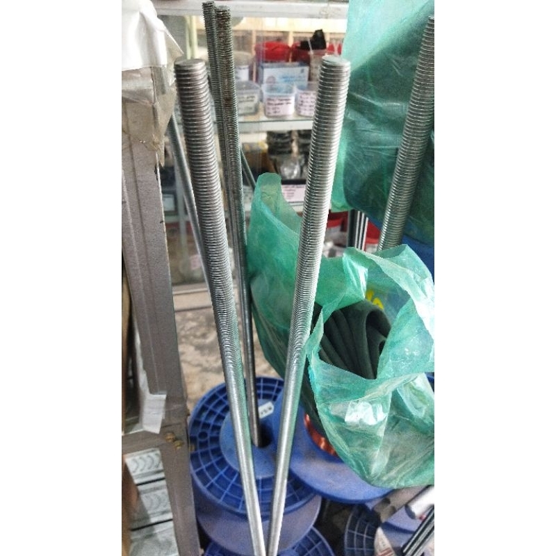 Jual AS DRAT BAUT BATANG 3/4 INCI X 1 METER / THREADED ROD / LONG DRAT ...
