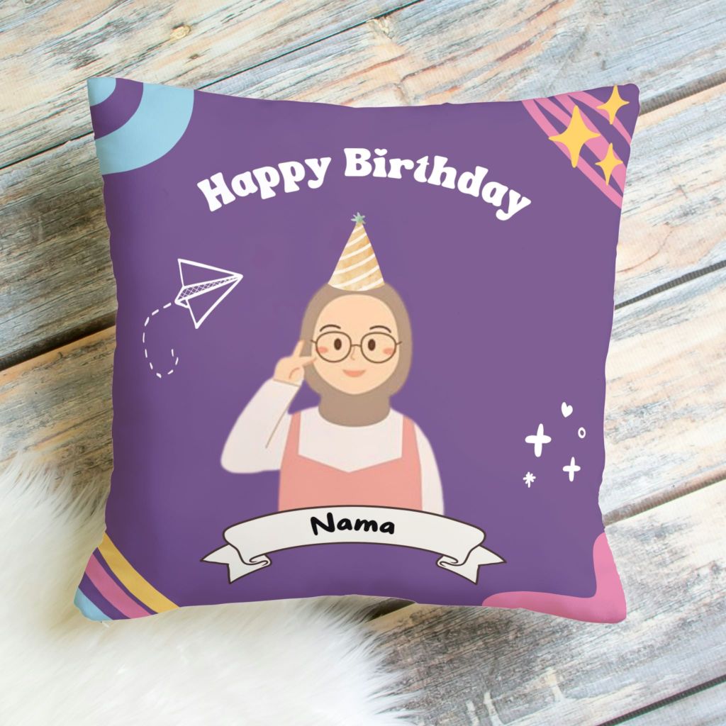 Jual BANTAL HAPPY BIRTHDAY / CUSTOM MURAH / KADO ULANG TAHUN | Shopee  Indonesia