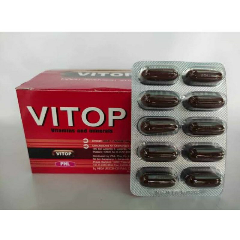 Jual Vitop Obat Vitamins Super Ayam Bangkok Original AYAM FULL AGRESIF ...