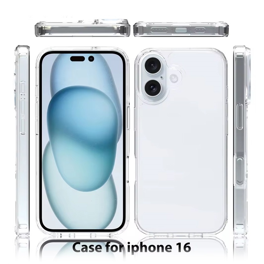 Jual Hard Case Premium Clear Iphone 16 Series / IP 16 / IP 16 PRO / IP